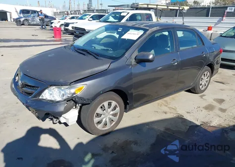 2011 Toyota Corolla Le из США, поврежденный, VIN JTDBU4EE2BJ107587
